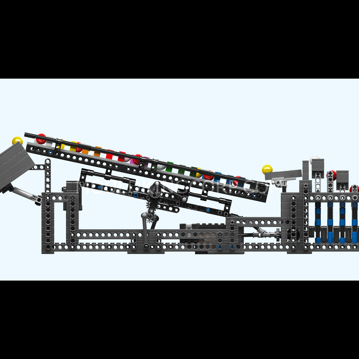 Machine à billes arc-en-ciel, vue 6