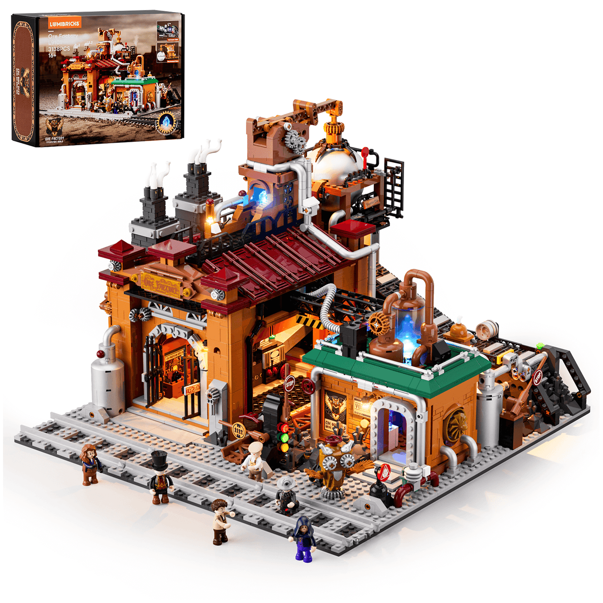 Usine de minerai, vue 3