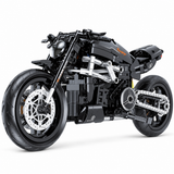 Power cruiser noir, échelle 1:8