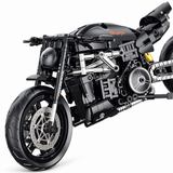 Power cruiser noir, échelle 1:8