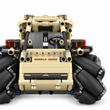 Quad télécommandé à roues omnidirectionnelles