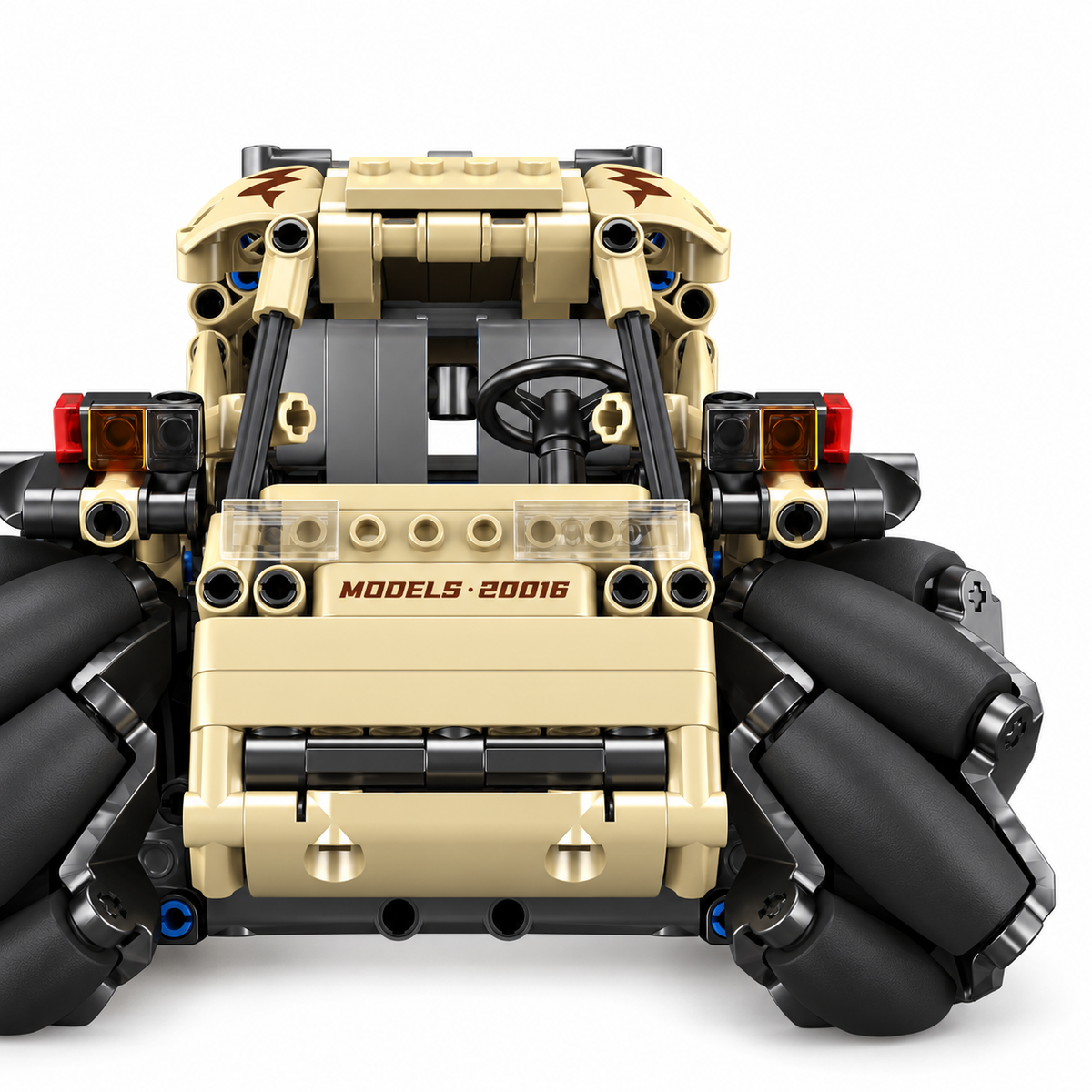 Quad télécommandé à roues omnidirectionnelles