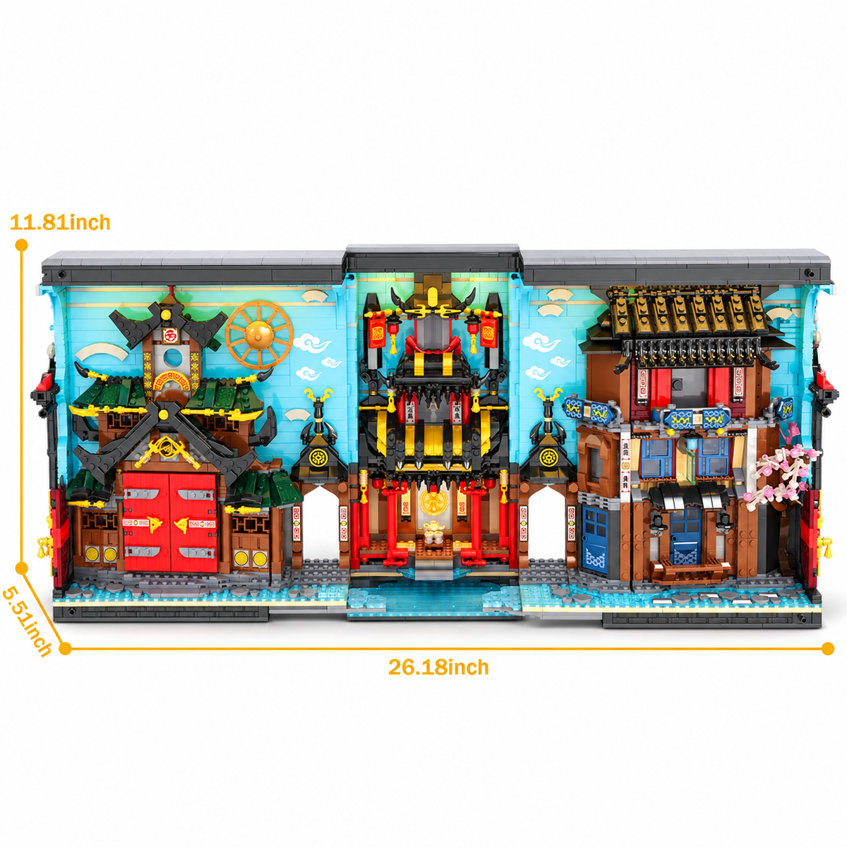 Serre-livres ninja, avec LED, vue complémentaire 5, lumière harmonisée
