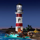 Phare au lever du soleil, vue 2