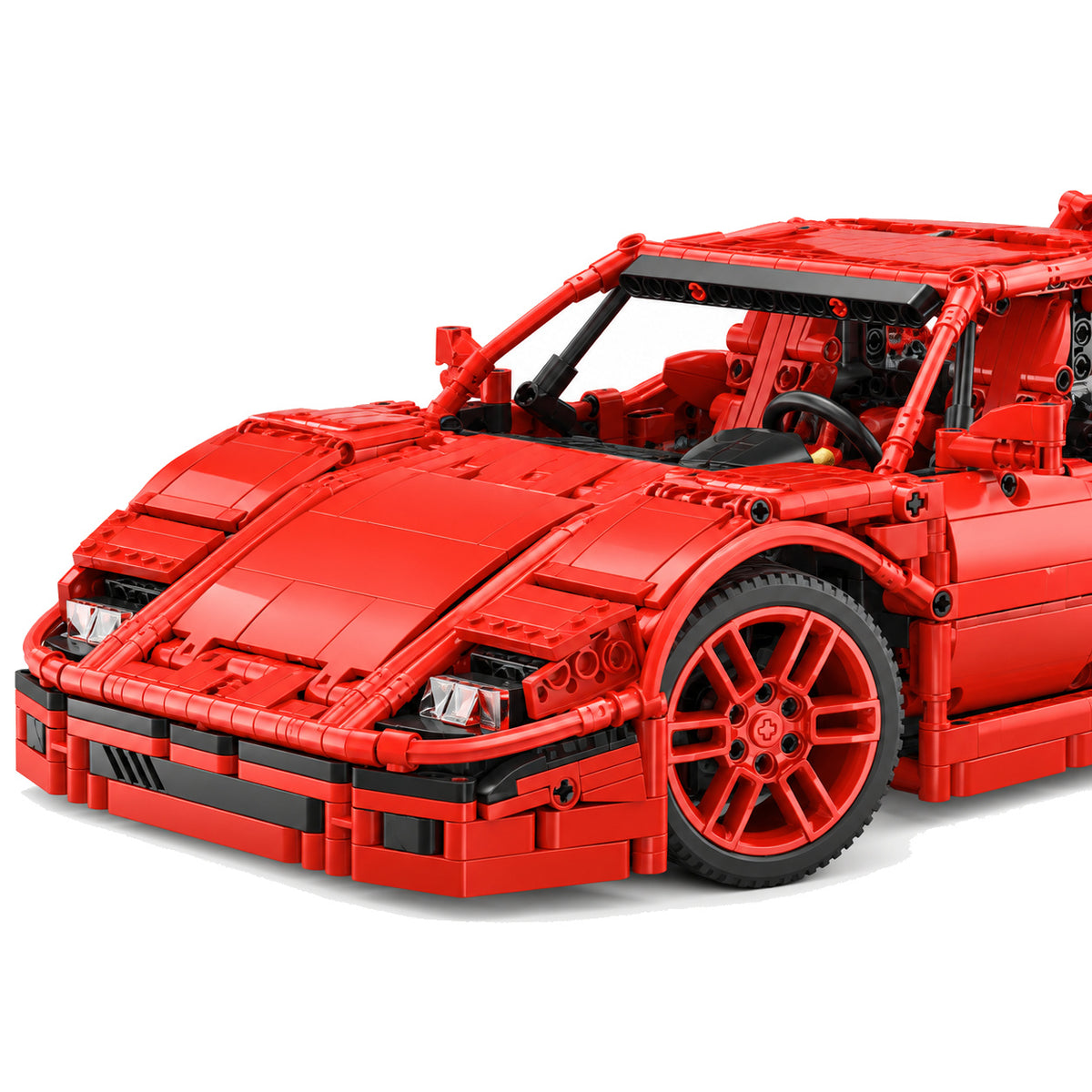 Détail de voiture de course légendaire télécommandée 1:10, V8 biturbo