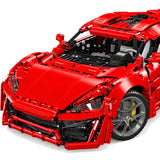 Détail de hypercar hypersport télécommandée 1:8, portes dièdres